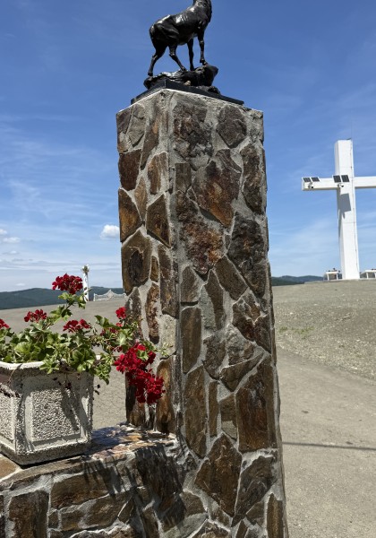 The touristical point from Căpruța