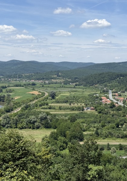 The touristical point from Căpruța