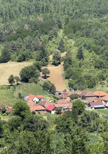 The touristical point from Căpruța